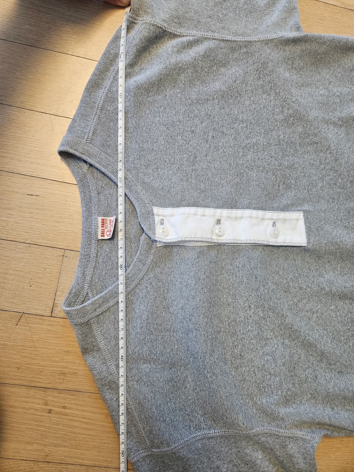 토이즈맥코이 헨리넥 반팔 그레이 XL 상품이미지5