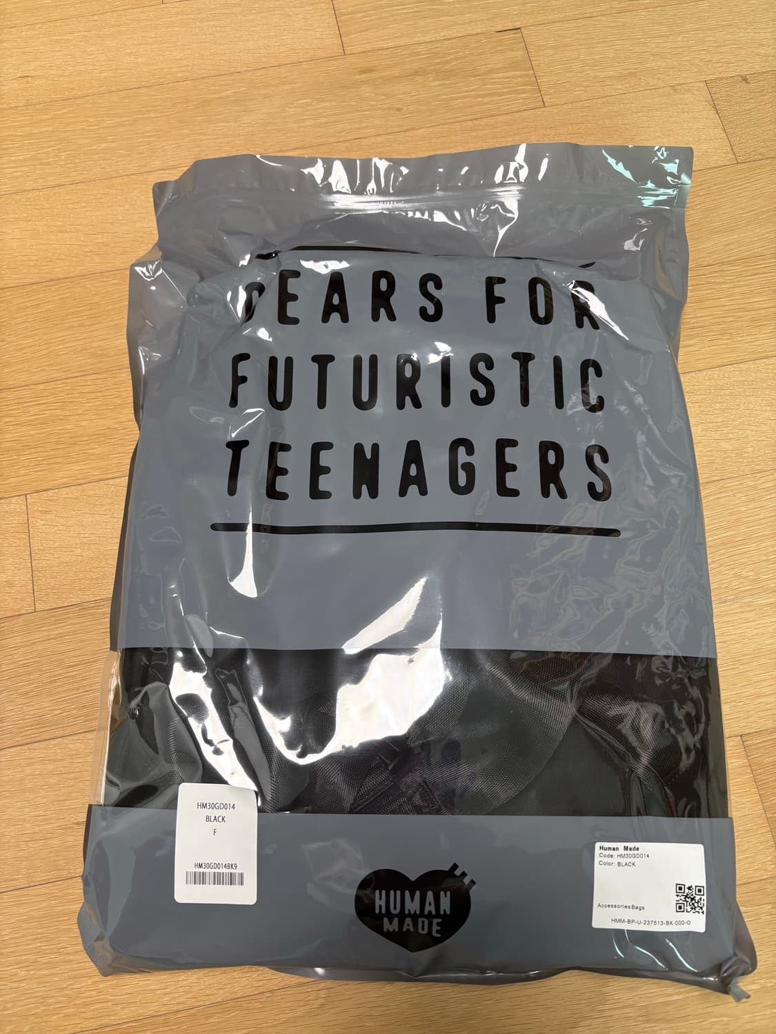 휴먼메이드 백팩 블랙 상품이미지2