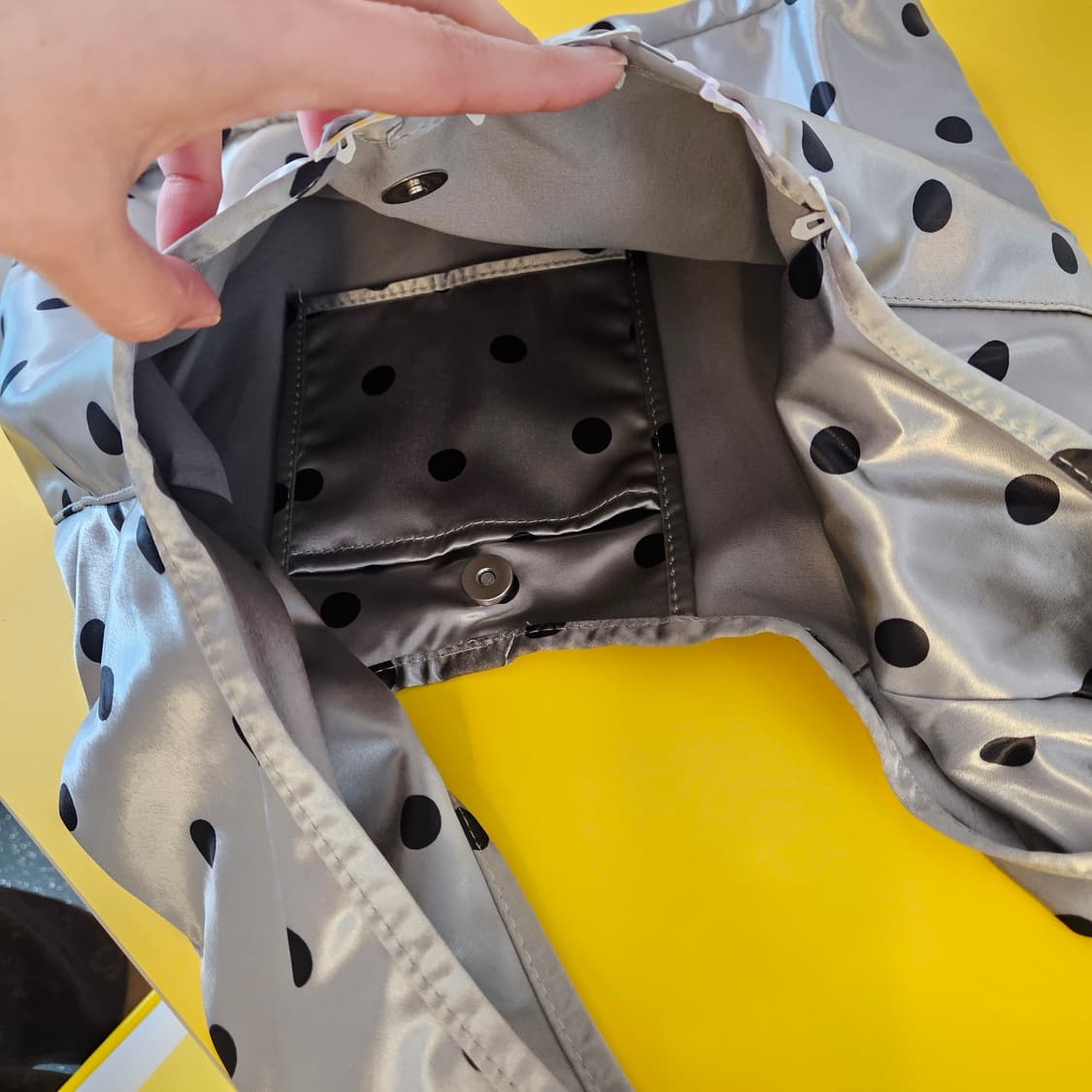 땡땡이 도트 숄더백 빅백 상품이미지2