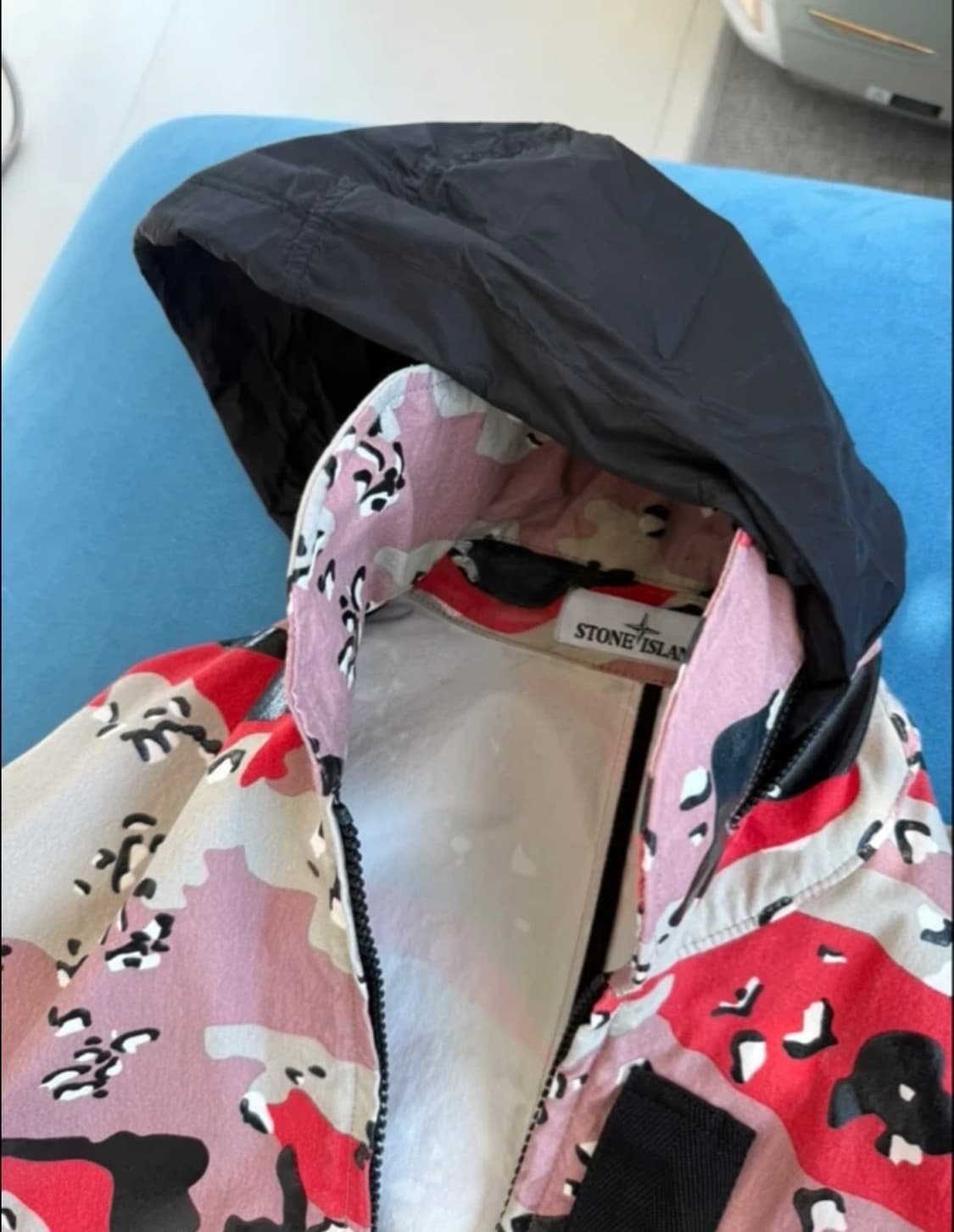 스톤아일랜드 3C+PU 데저트 카모 자켓 M 상품이미지5