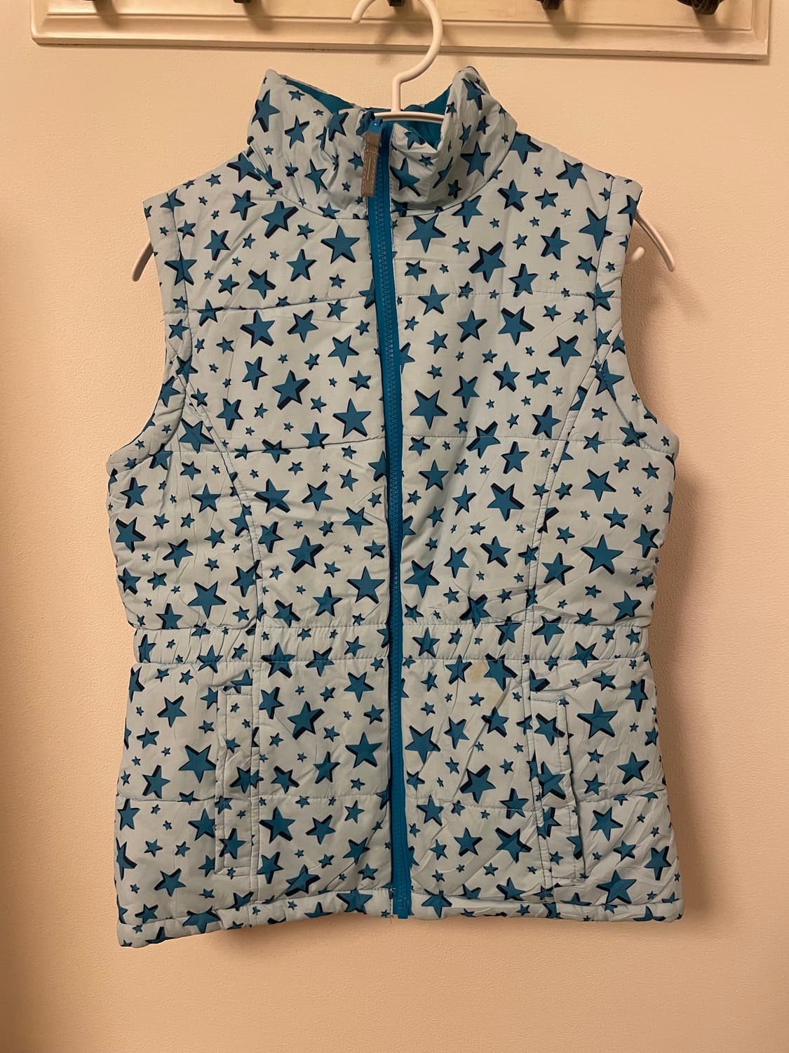 빈티지 스타 양면 패딩 베스트 상품이미지1