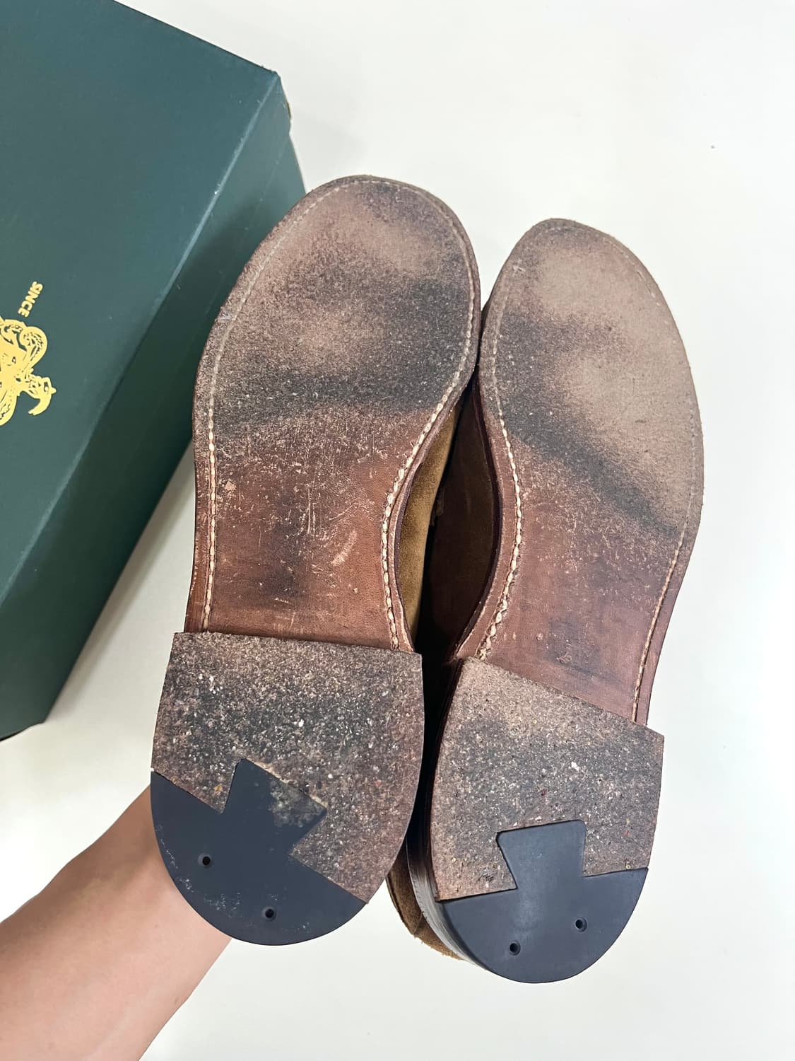 알든 6243f 언라인드 스웨이드 로퍼 / 7.5e 상품이미지4