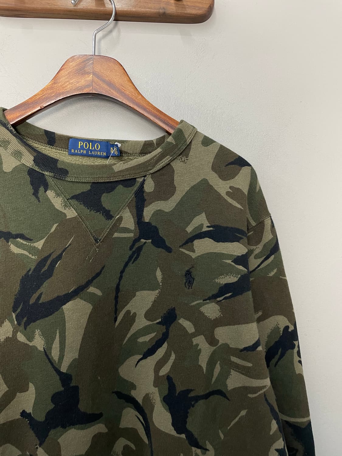 폴로 랄프로렌 카모 밀리터리 맨투맨 H2579 상품이미지3