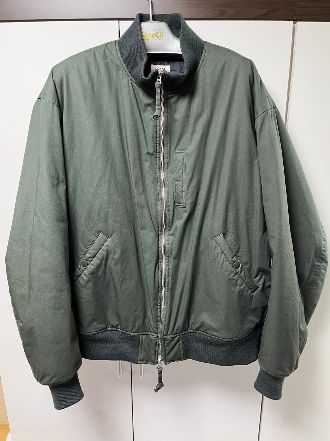 [XL] 23FW 나나미카 인슐레이션 바시티 모스 그린 상품이미지1