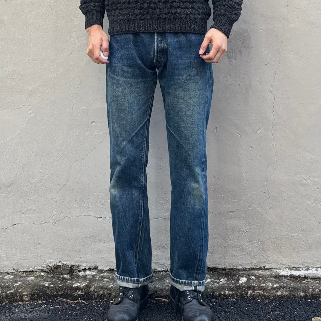 일본 드님 셀비지 데님 팬츠 상품이미지2