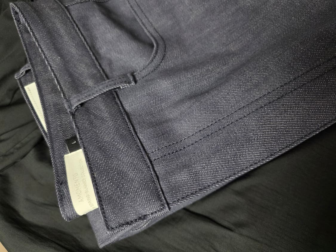 아모멘토 맨즈 스트레이트 데님, 블루 새상품 팝니다 상품이미지2