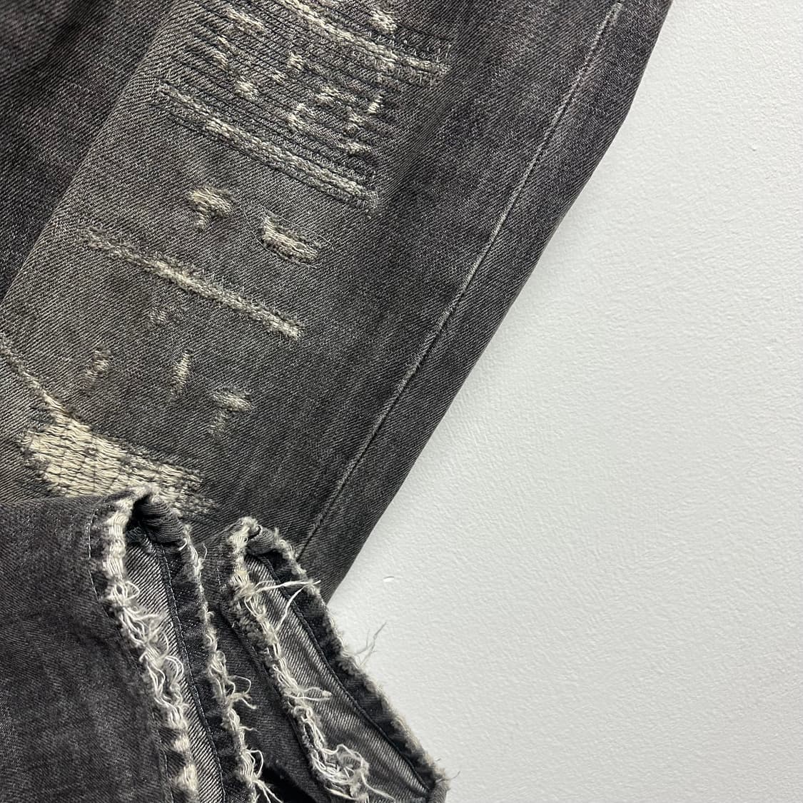 00s 디스트로이드 데님 팬츠 상품이미지5