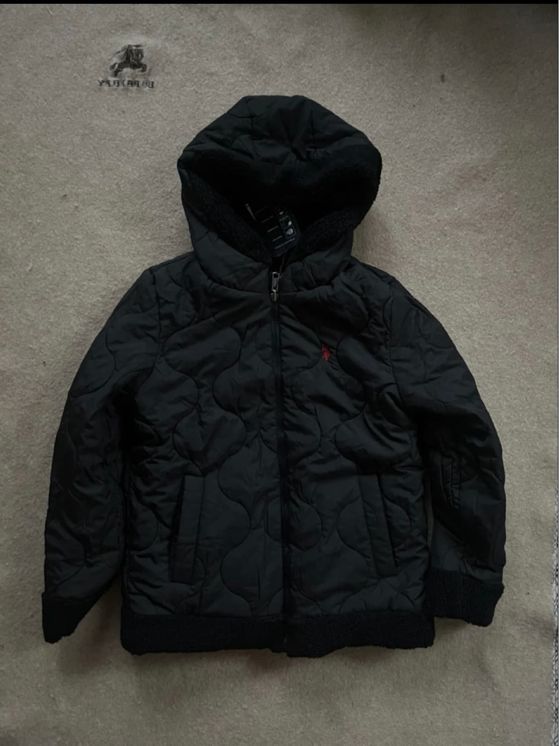 U.S 폴로 양털 후드집업 여자95 상품이미지3