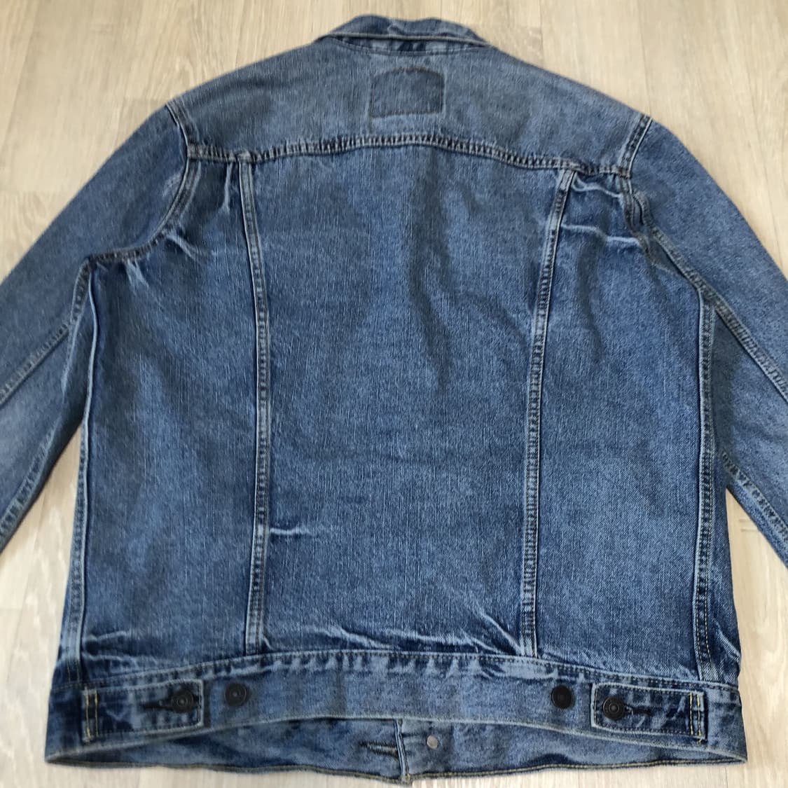 (L) 리바이스 Levi's 72334 워시드 연청 데님 자켓 상품이미지10