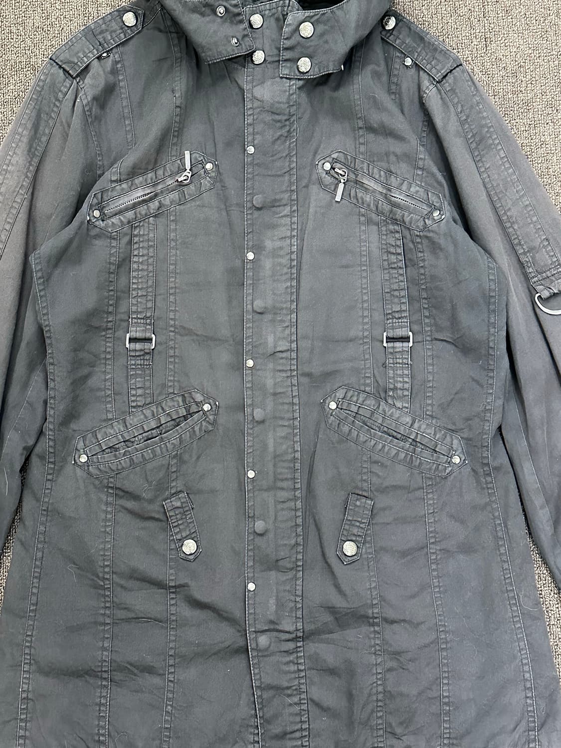 XL)Splendid Satisfaction 빈티지 여성 후드 야상자켓 상품이미지2