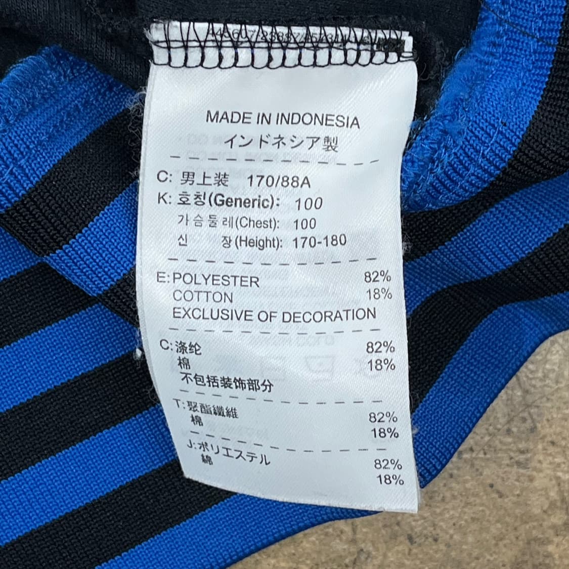 [정품/M] 나이키 맨유 트랙탑 블랙 블루 져지 b15 상품이미지7