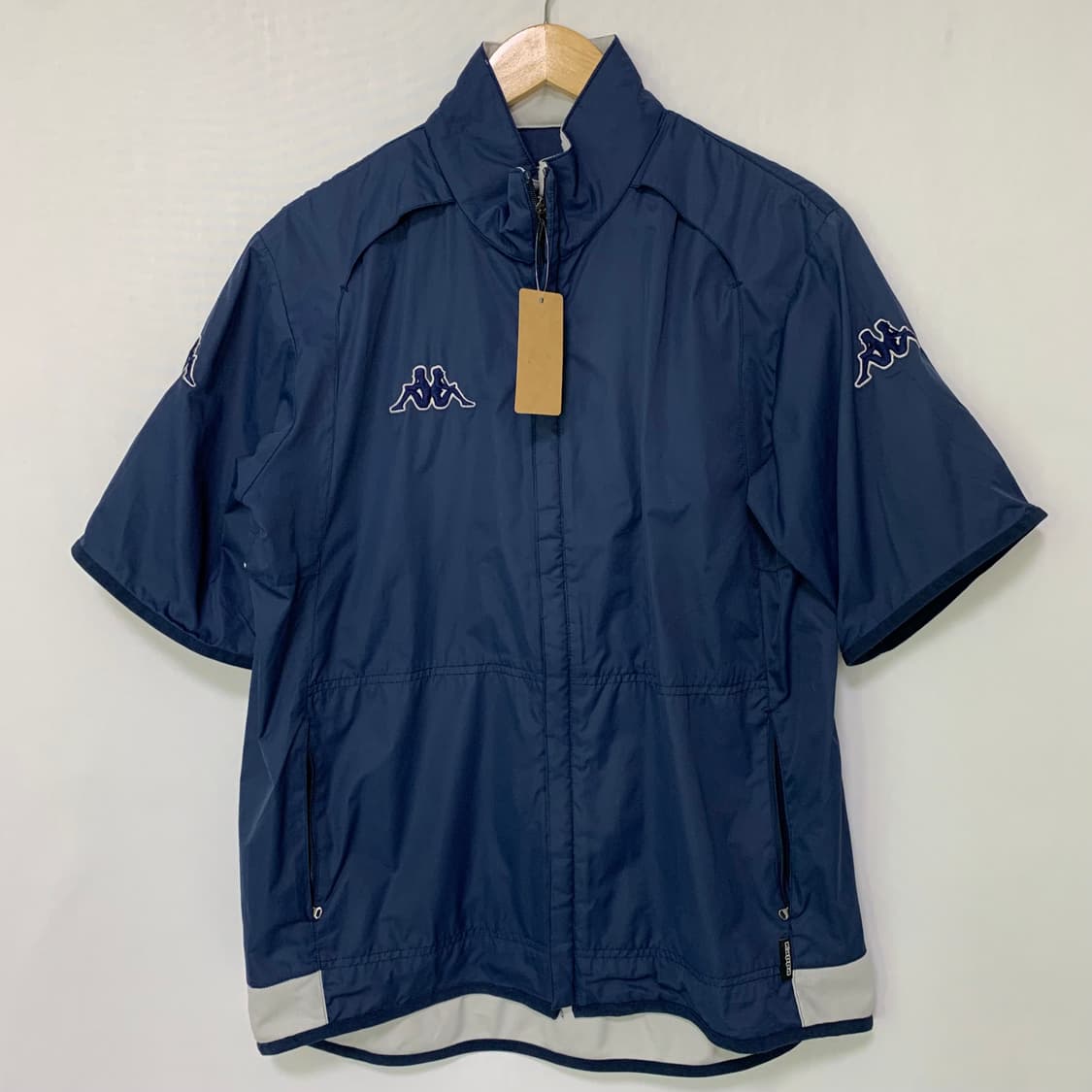 카파 네이비 바람막이 반팔 자켓 XL 남녀공용 고프코어 트레이닝 상품이미지2