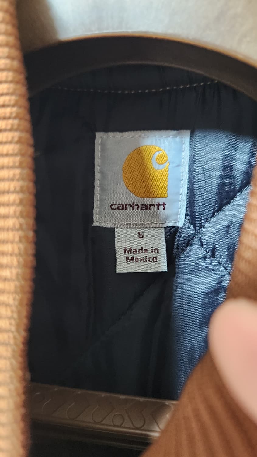 칼하트 브라운 퀼팅조끼 s 상품이미지4