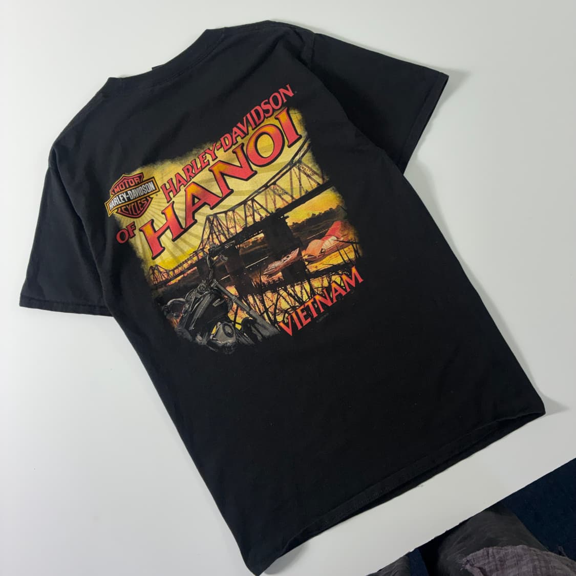 Harley davidson  할리 데이비슨 00,s Y2K 반팔티  상품이미지5