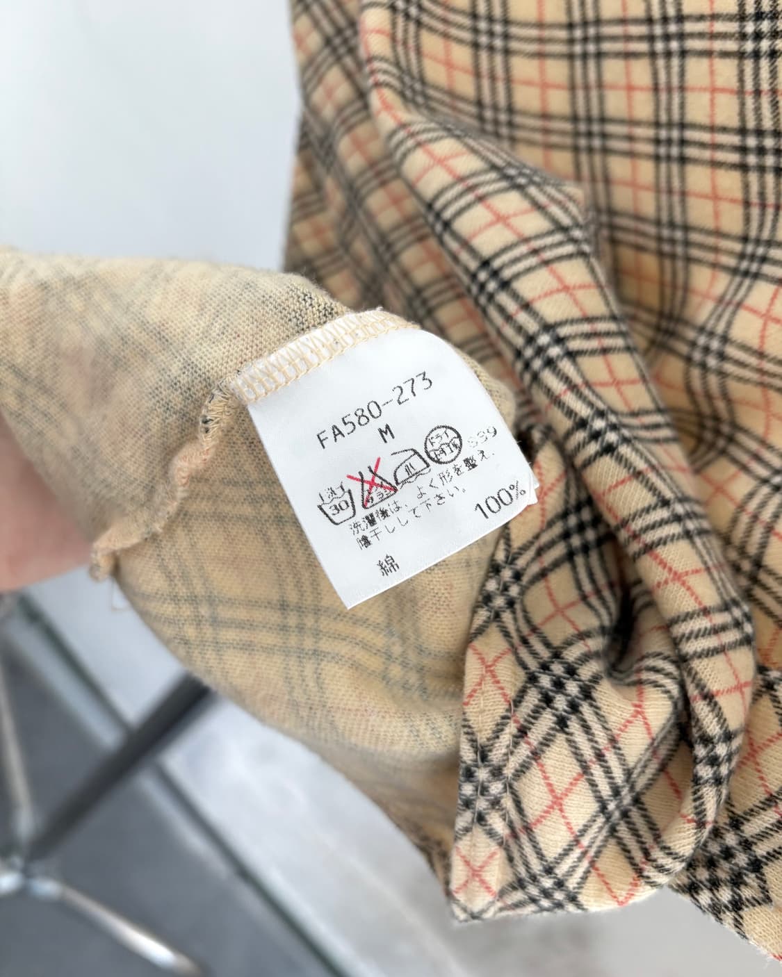 Burberry 버버리 블루라벨 노바체크 반팔 탑 상품이미지6