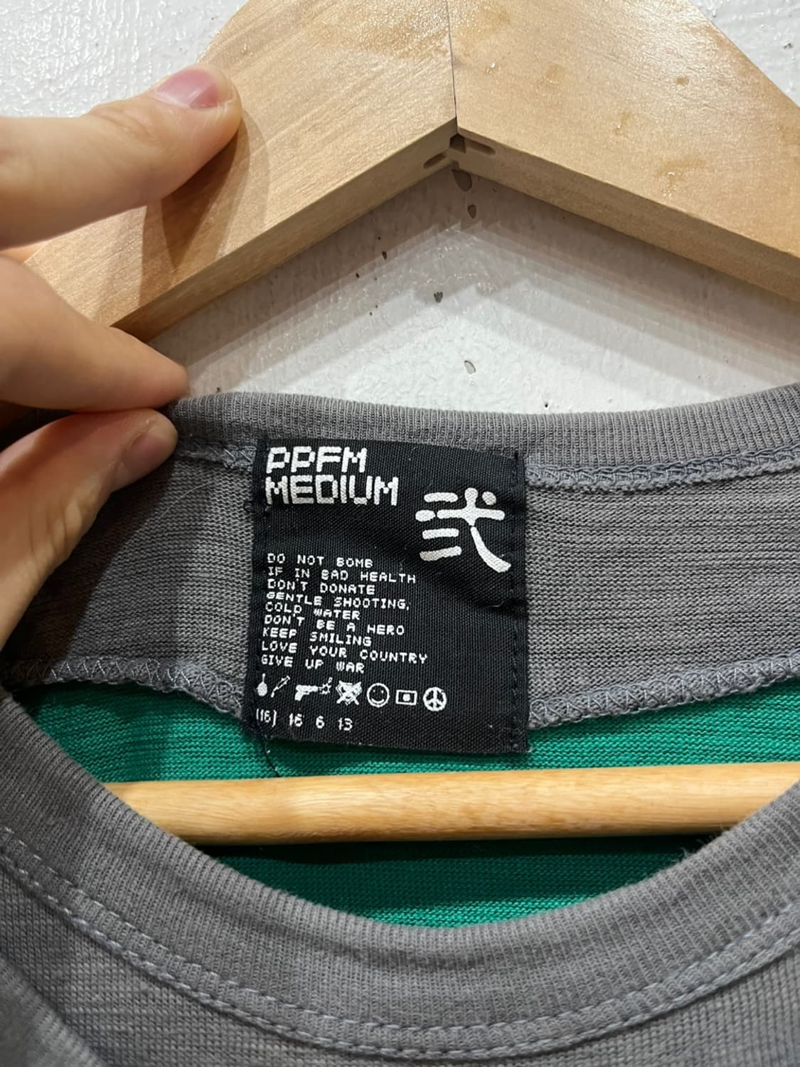 PPFM 레이어드 반팔 티셔츠 상품이미지6