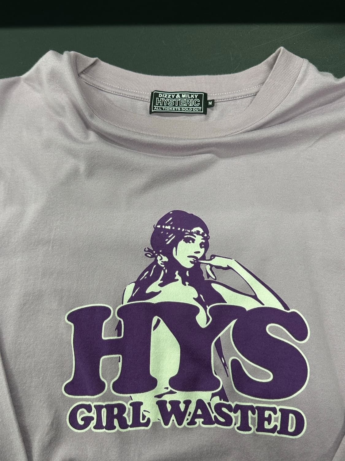 히스테릭 글래머 퍼플 롱슬리브 긴팔 티 상품이미지4