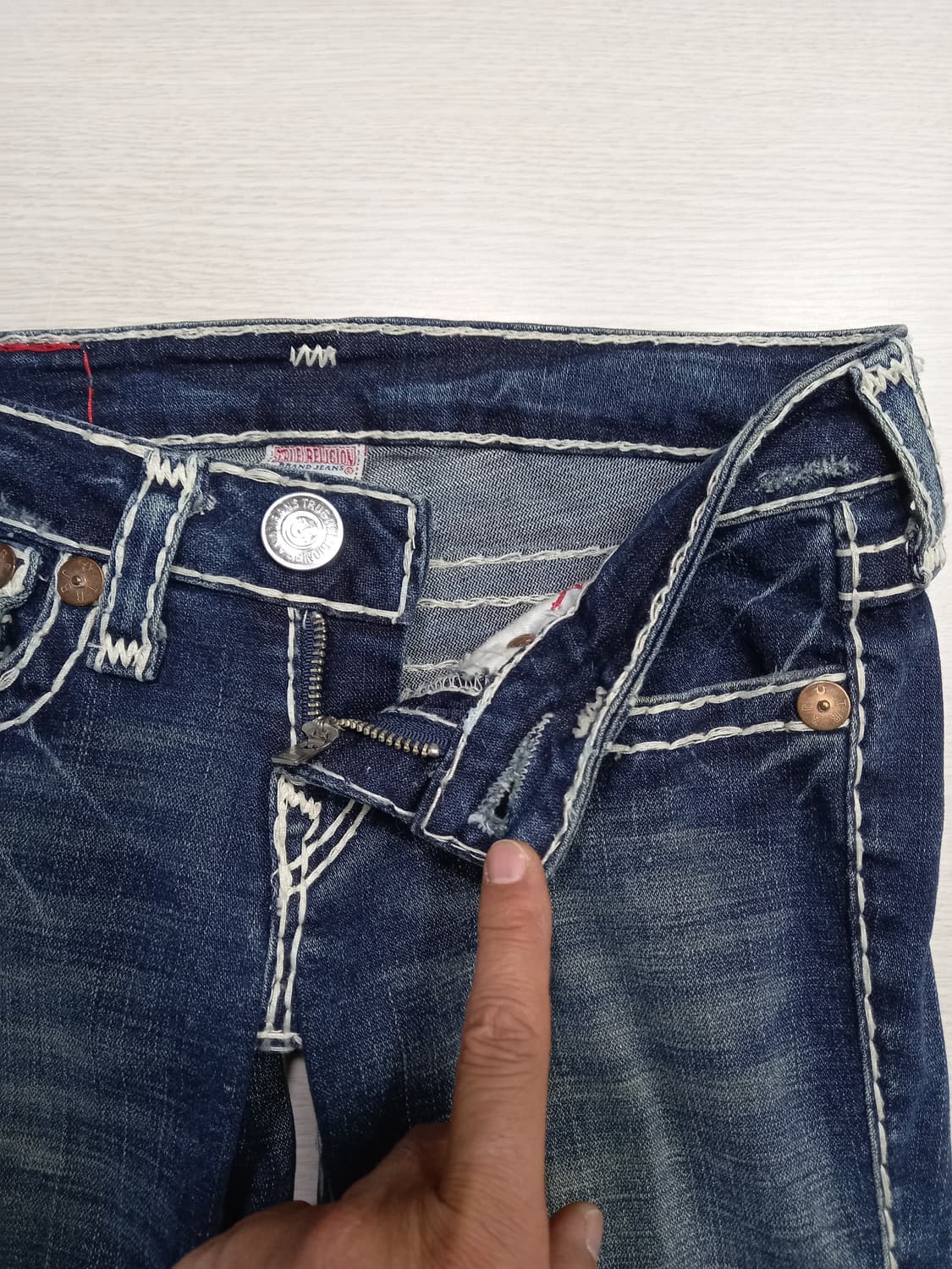 25 트루릴리젼 수퍼T  USA 골반 스판 약부츠컷 25-294 상품이미지7