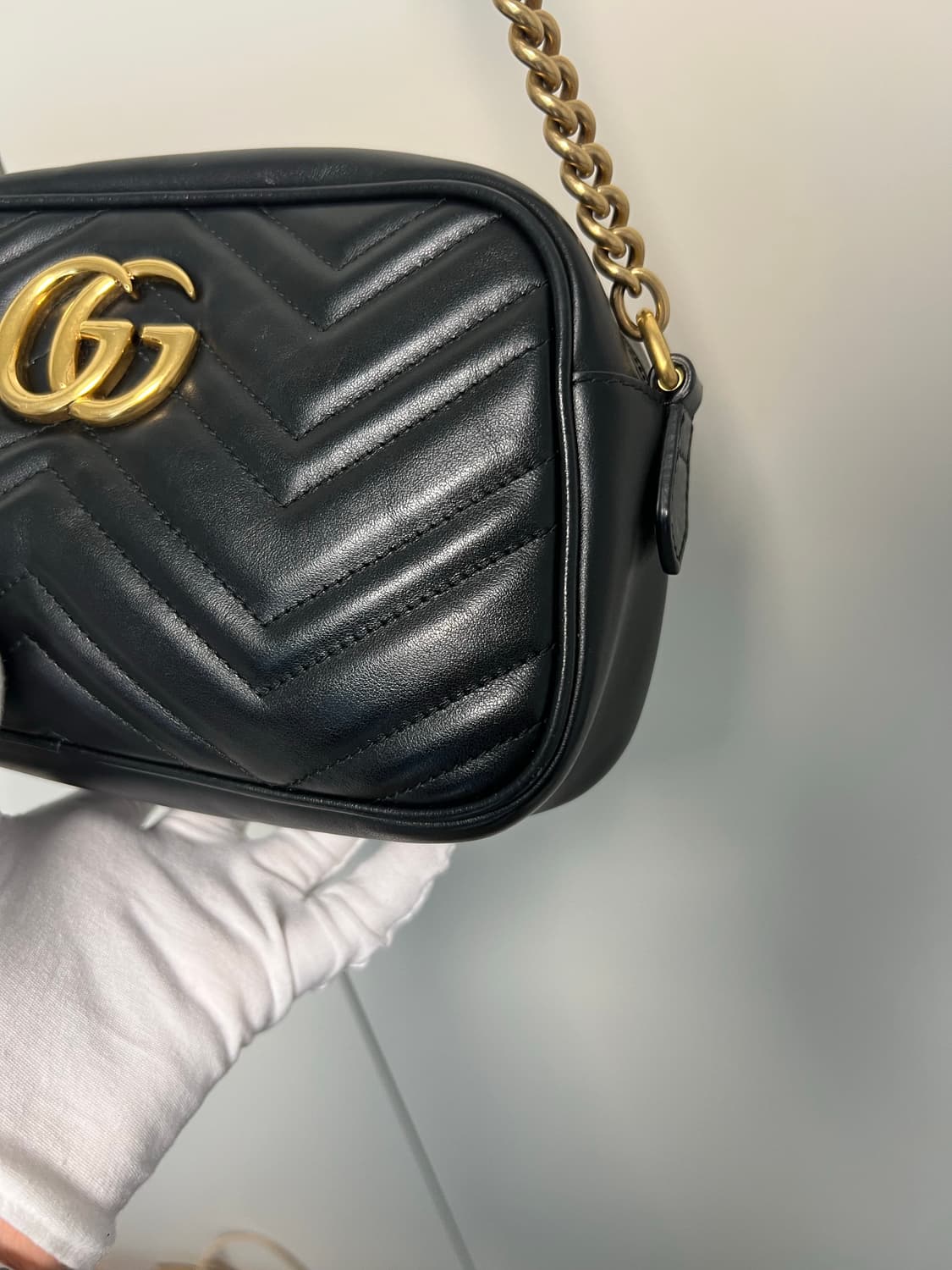 구찌 GG 마틀라세 체인 크로스백 스몰 상품이미지7