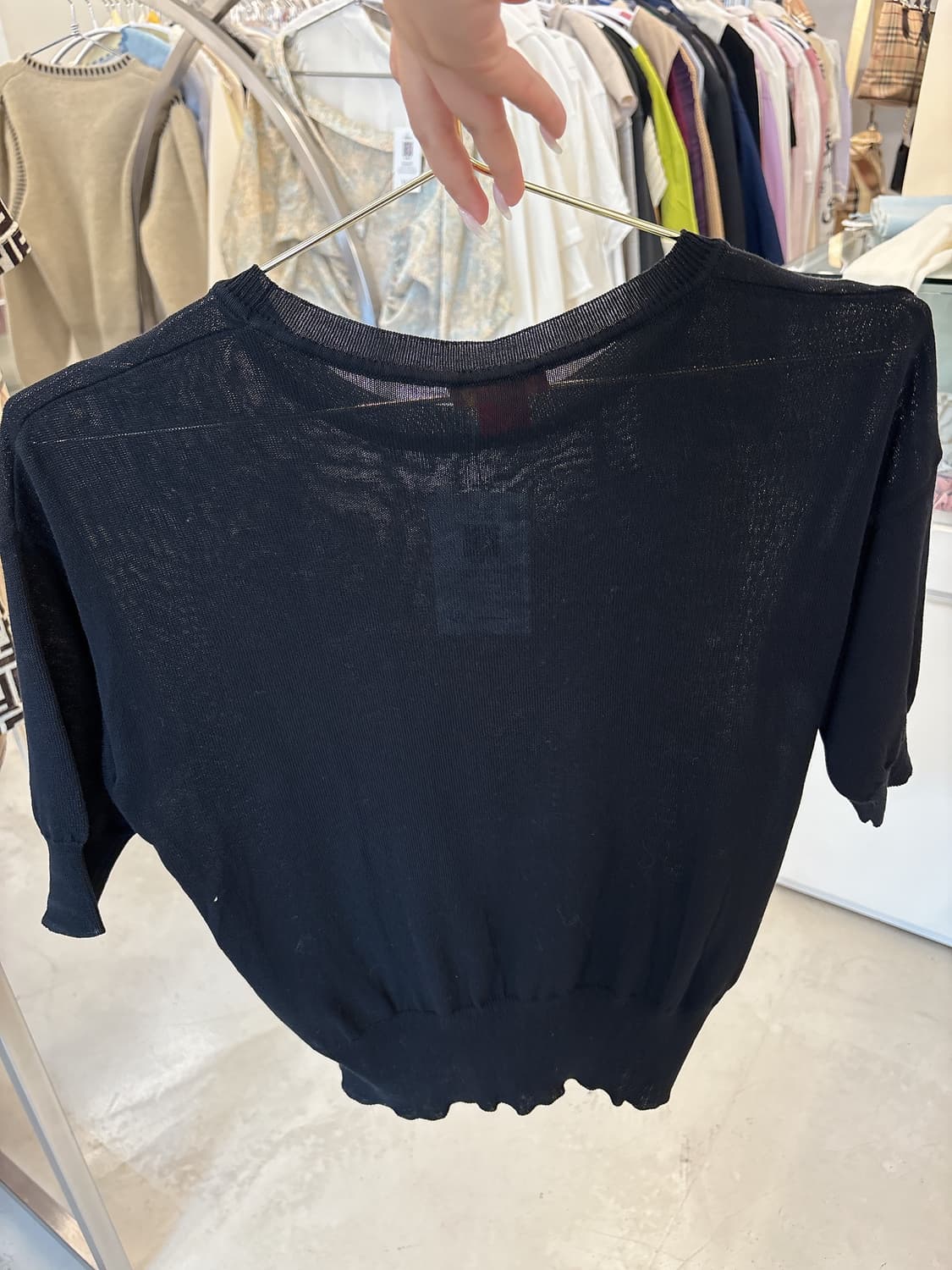 비비안웨스트우드 반팔 니트 상품이미지2