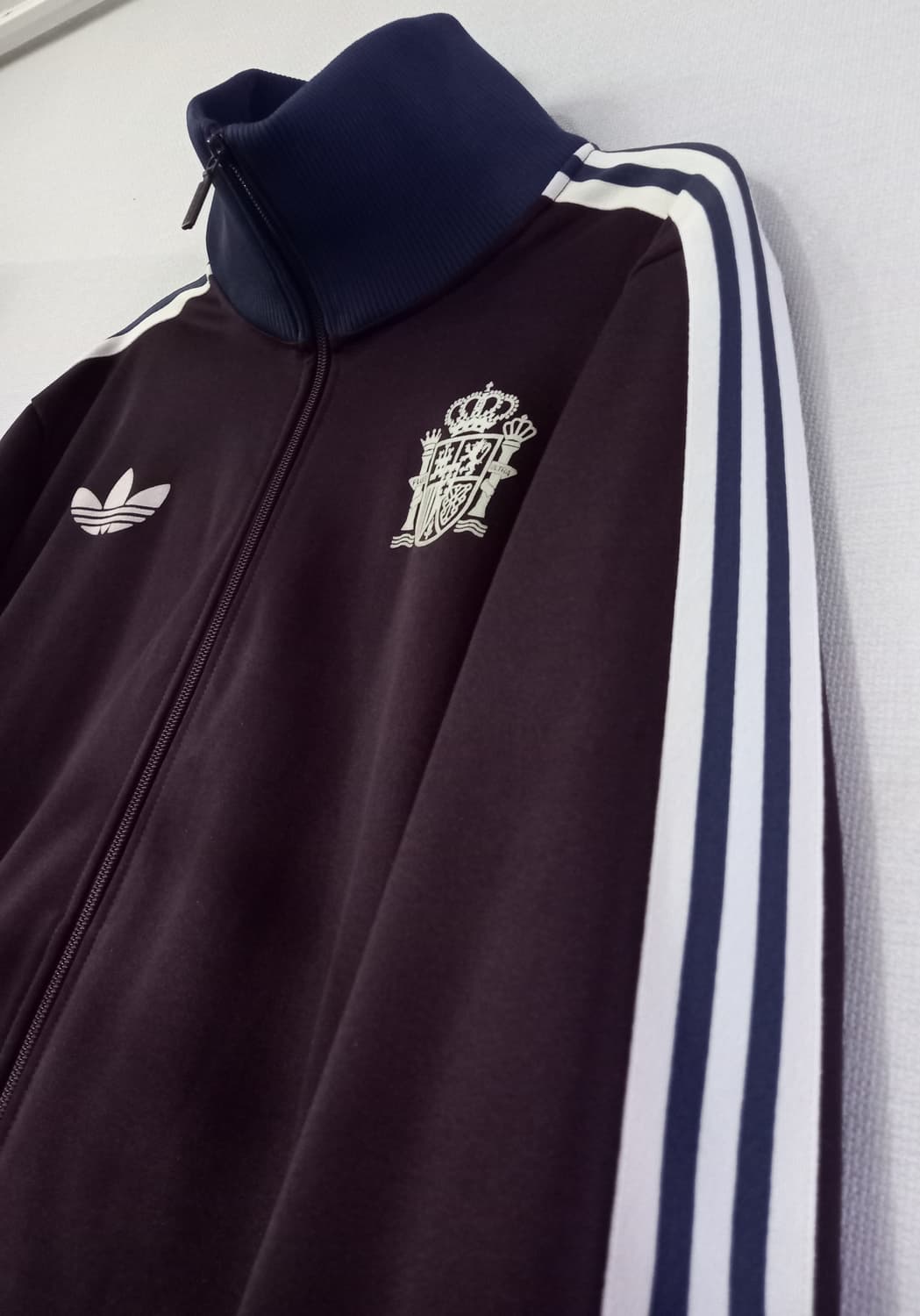 아디다스 베켄바우어 스페인 마룬 트랙탑 저지 져지집업 105/XL 상품이미지2