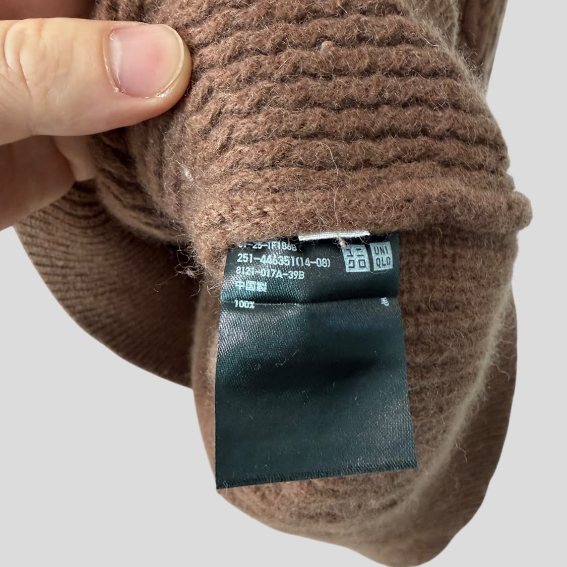 (여성XL)유니클로 질샌더 케이블하이넥 니트스웨터 상품이미지7