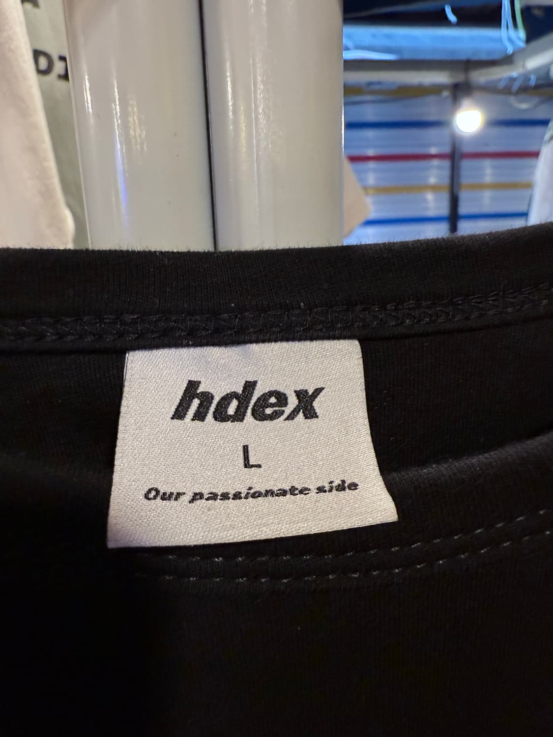 에이치덱스 머슬핏 카고 반팔티 블랙 상품이미지2