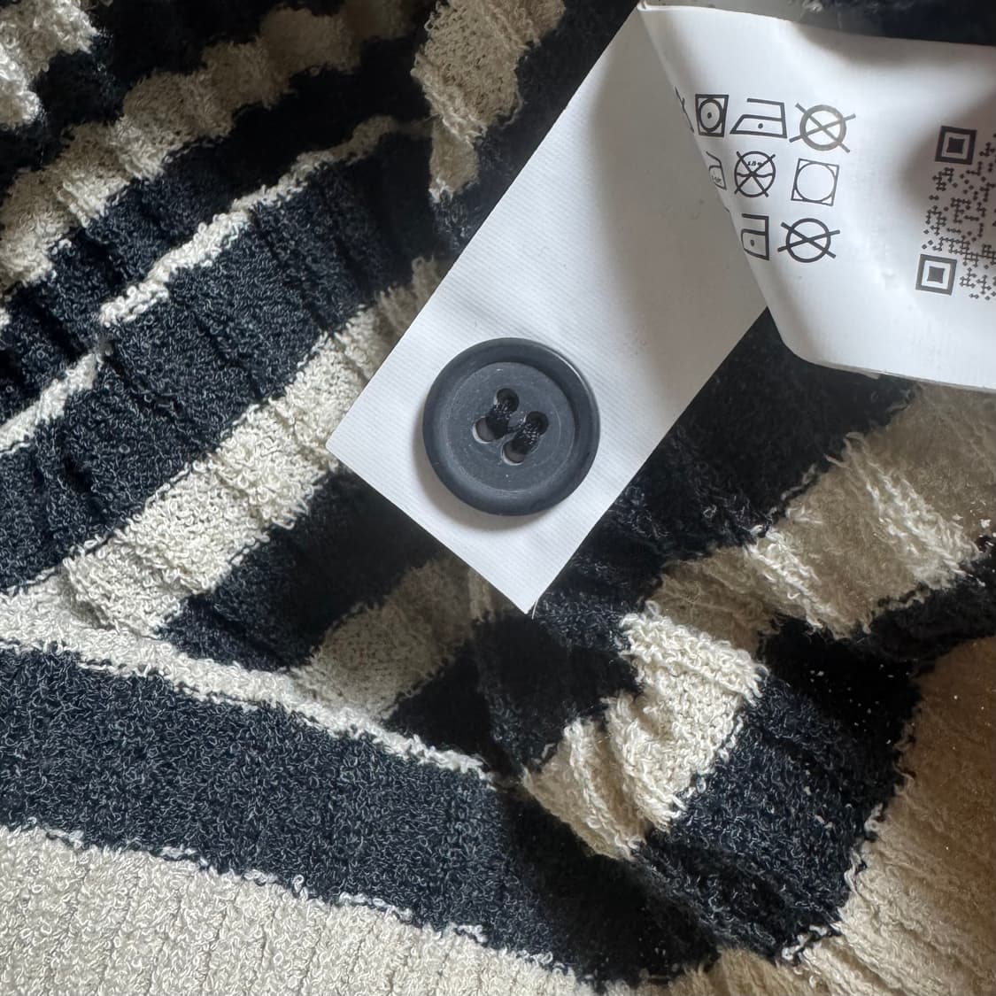 자라 스트라이프 반팔 니트 상품이미지4