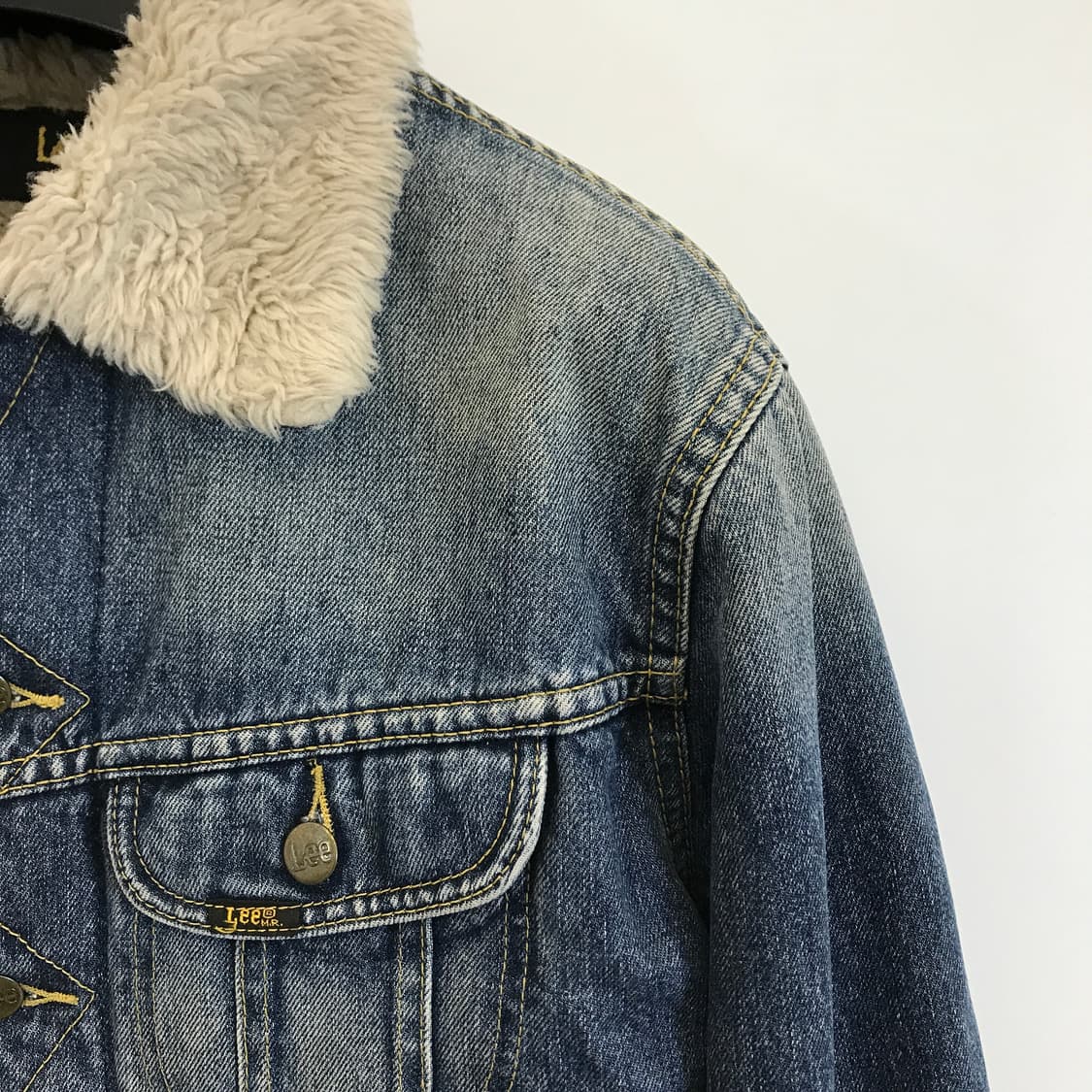 LEE 쉐르파 데님 자켓 [L사이즈] 상품이미지3