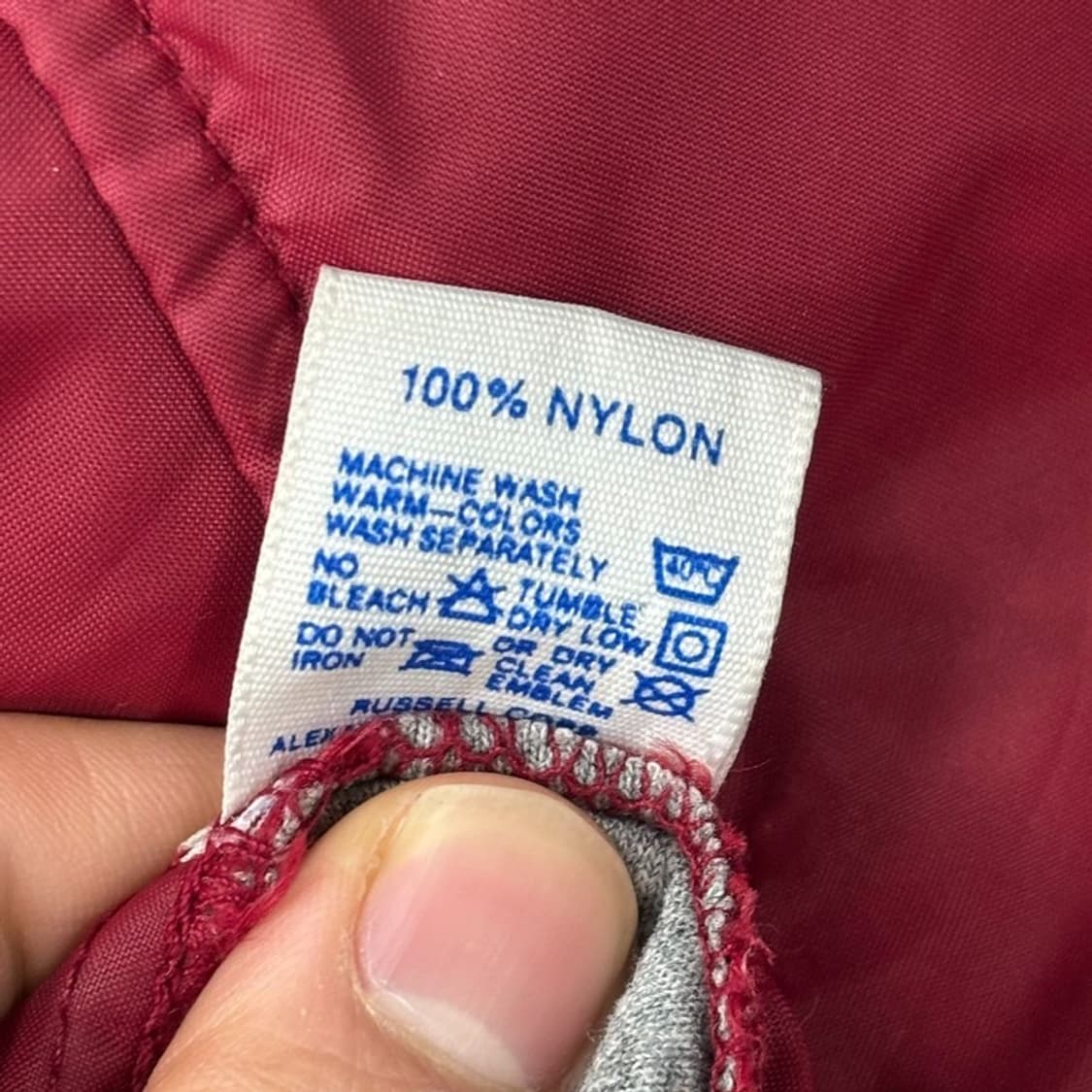 러셀 프린팅 후드 아노락 V0485 상품이미지7