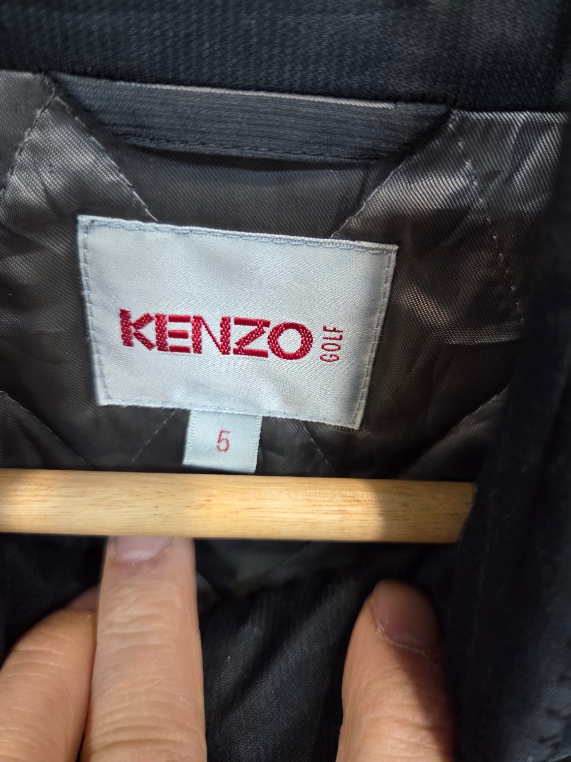 겐조 골프 일본판 빈티지 올드스쿨 누빔 해링턴 자켓 xl 상품이미지3