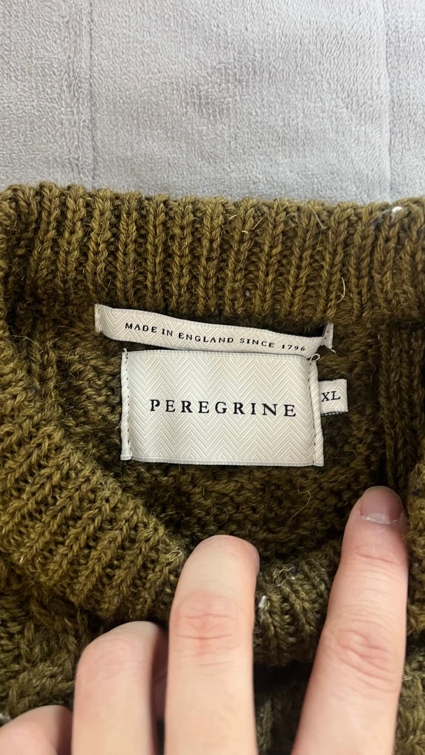 페레그린 허드슨 아란 니트 카키 xl   상품이미지3