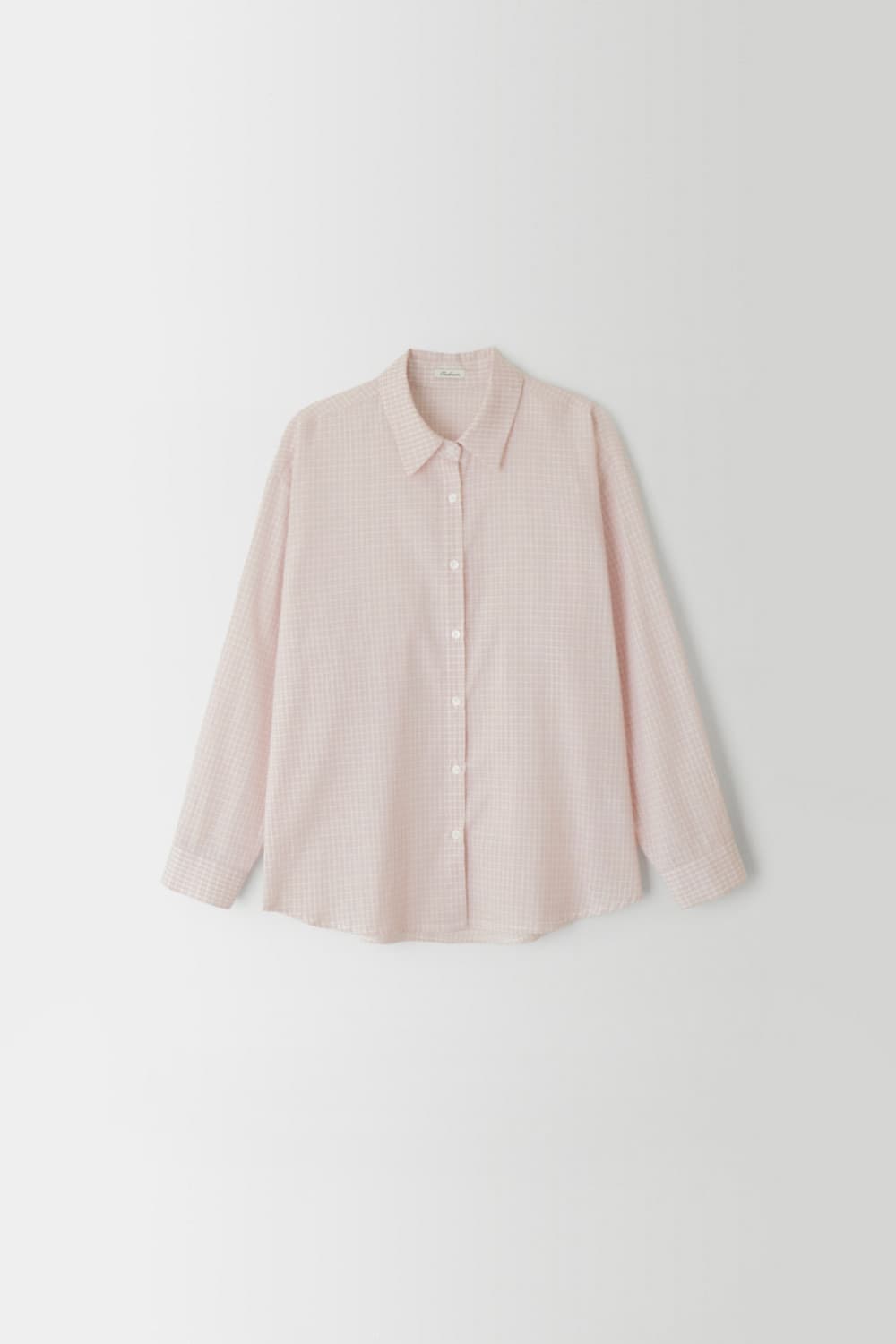 온드민 blush check shirt (pink) 상품이미지1