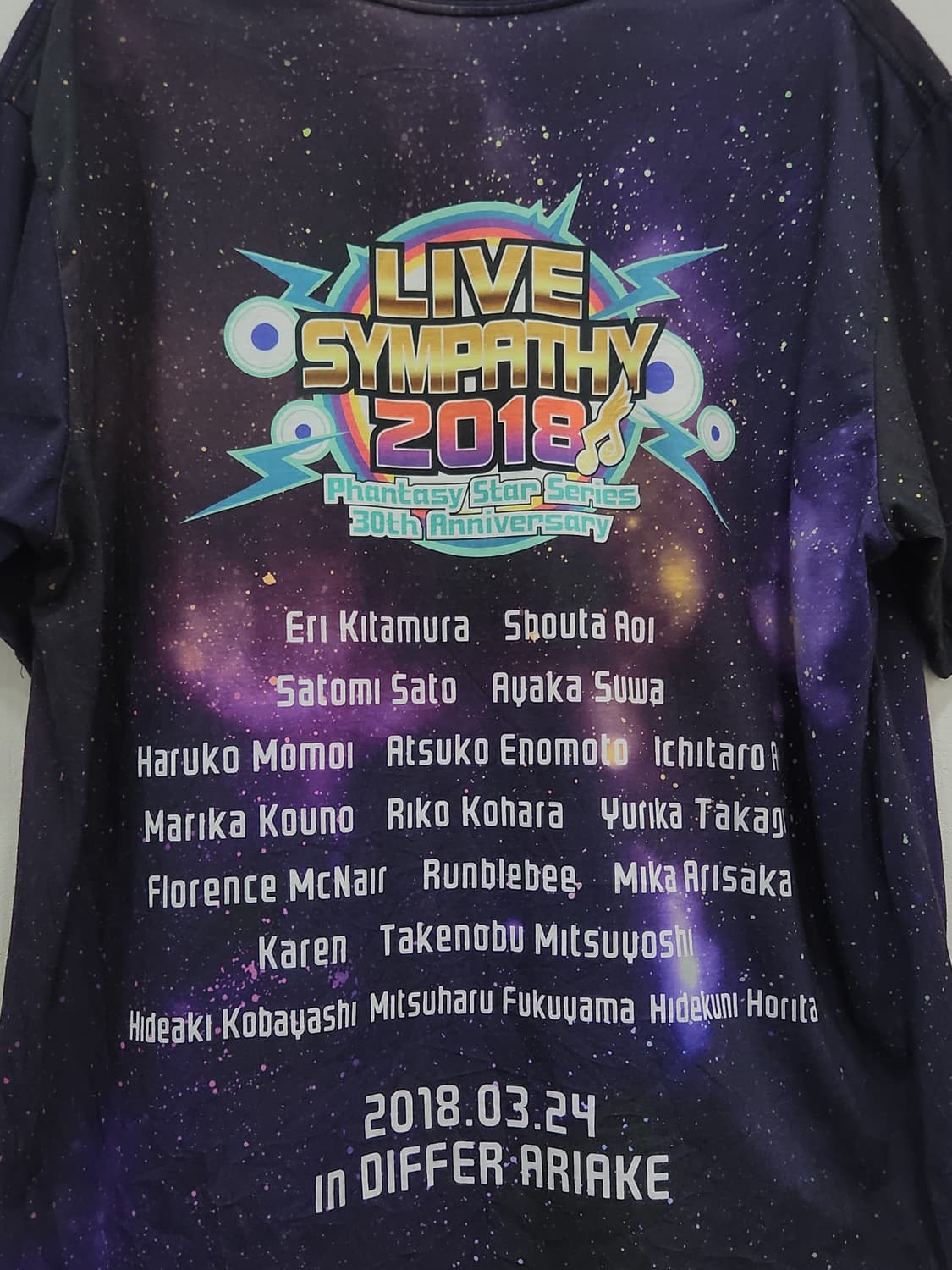 일본 판타지스타 Live Sympathy 2018 굿즈 티셔츠 상품이미지4