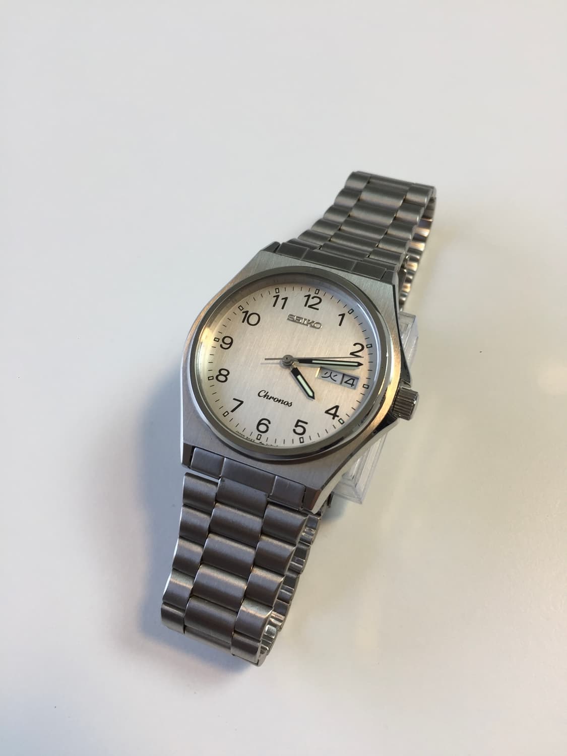새상품 80s seiko chronos arabic index 상품이미지6
