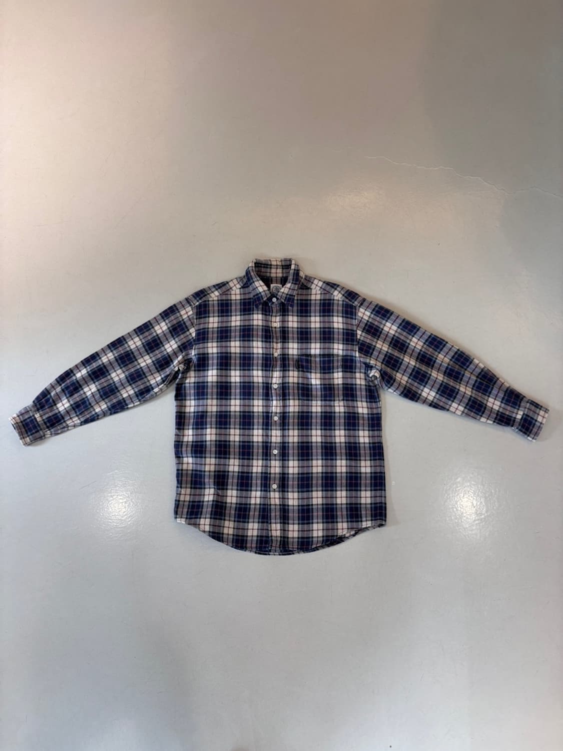 Vintage J.Press Check Shirt 상품이미지2