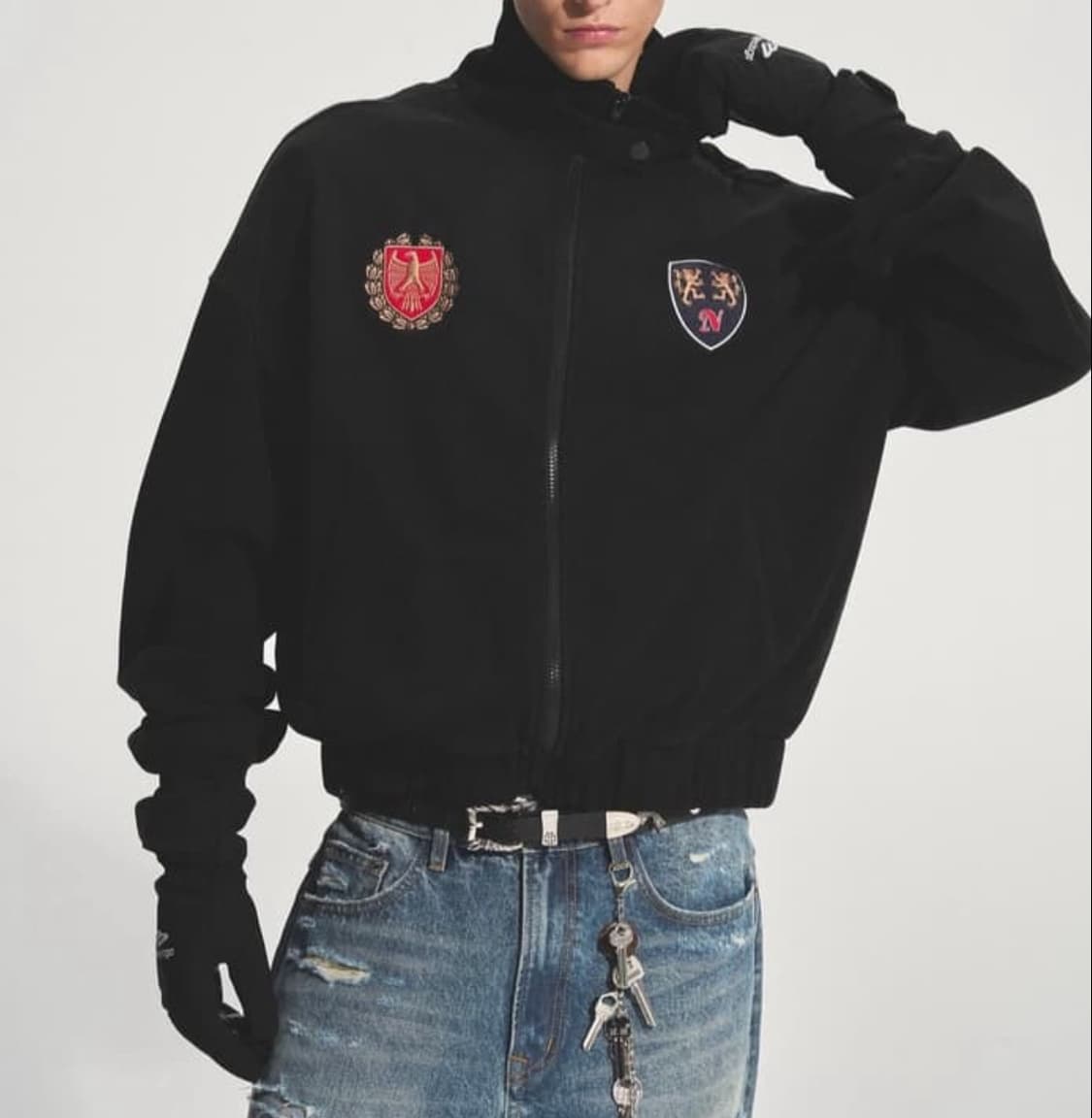 bastard medal zip hoodie 바스타드 집업(M) 상품이미지2