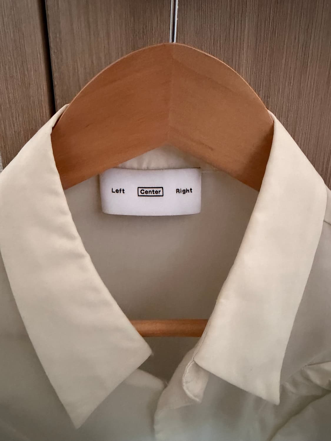 포스트 아카이브 팩션 7.0 Center 셔츠 아이보리 상품이미지4