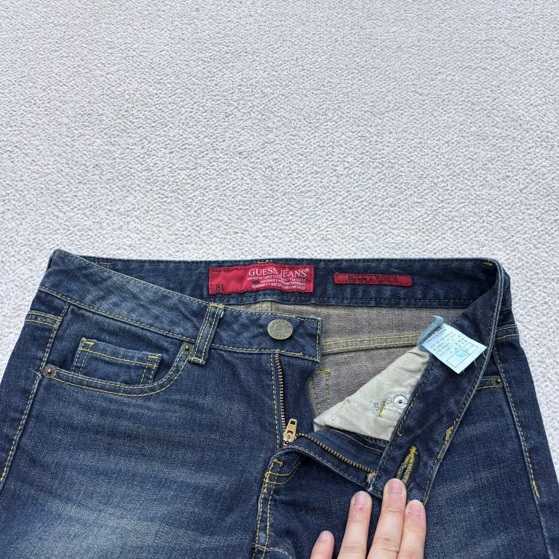 64(26) 게스 스트레치 데님 팬츠 0423E 상품이미지5