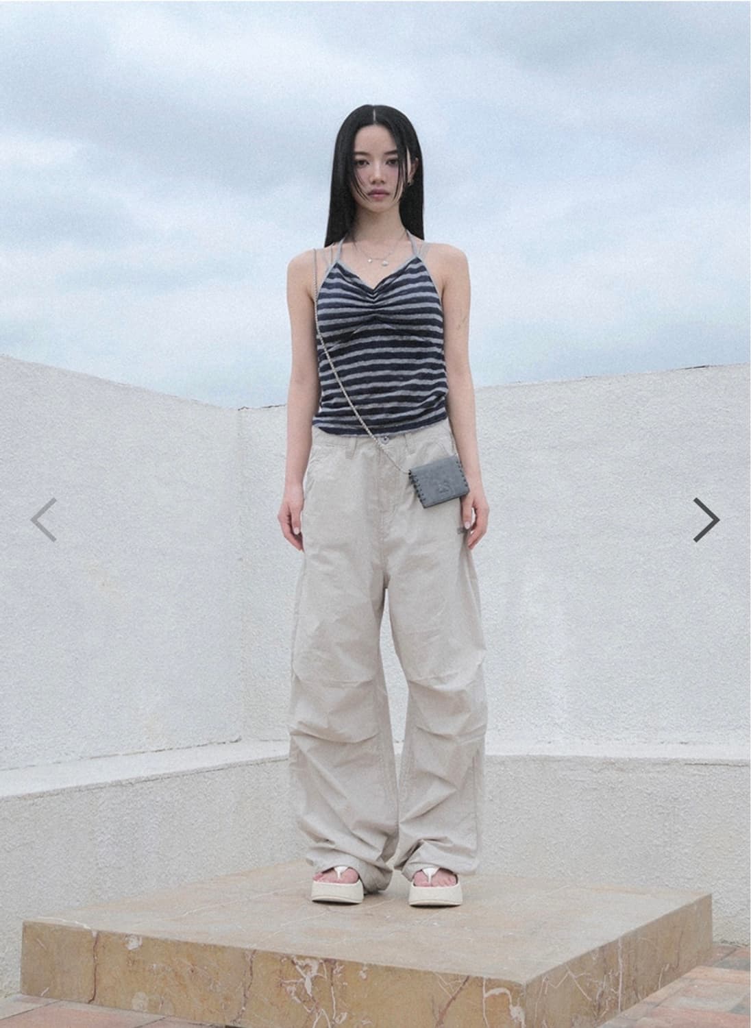 애즈온 카고 팬츠 PETER PANTS / LIGHT-BEIGE [M] 상품이미지1