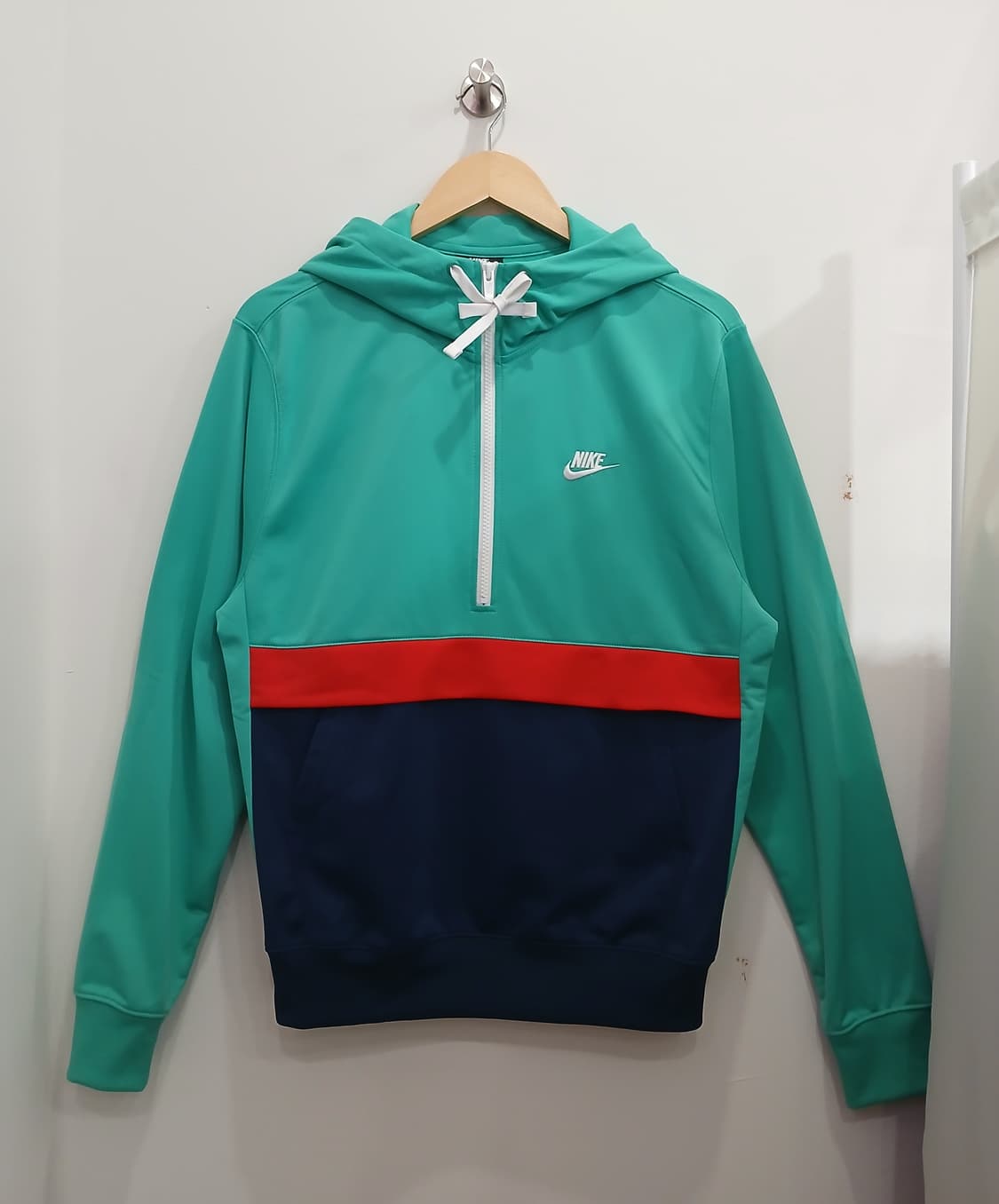 나이키 컬러블록 기모아노락 상품이미지1