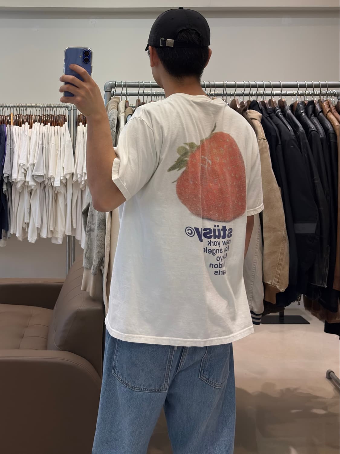 스투시 스트로베리 반팔 티셔츠 상품이미지9