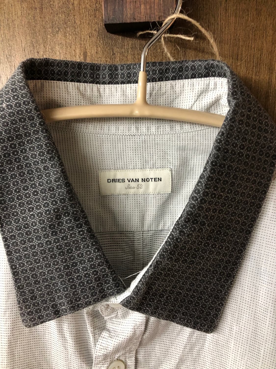 Dries van noten 컬러블록 패턴 셔츠 52 상품이미지3