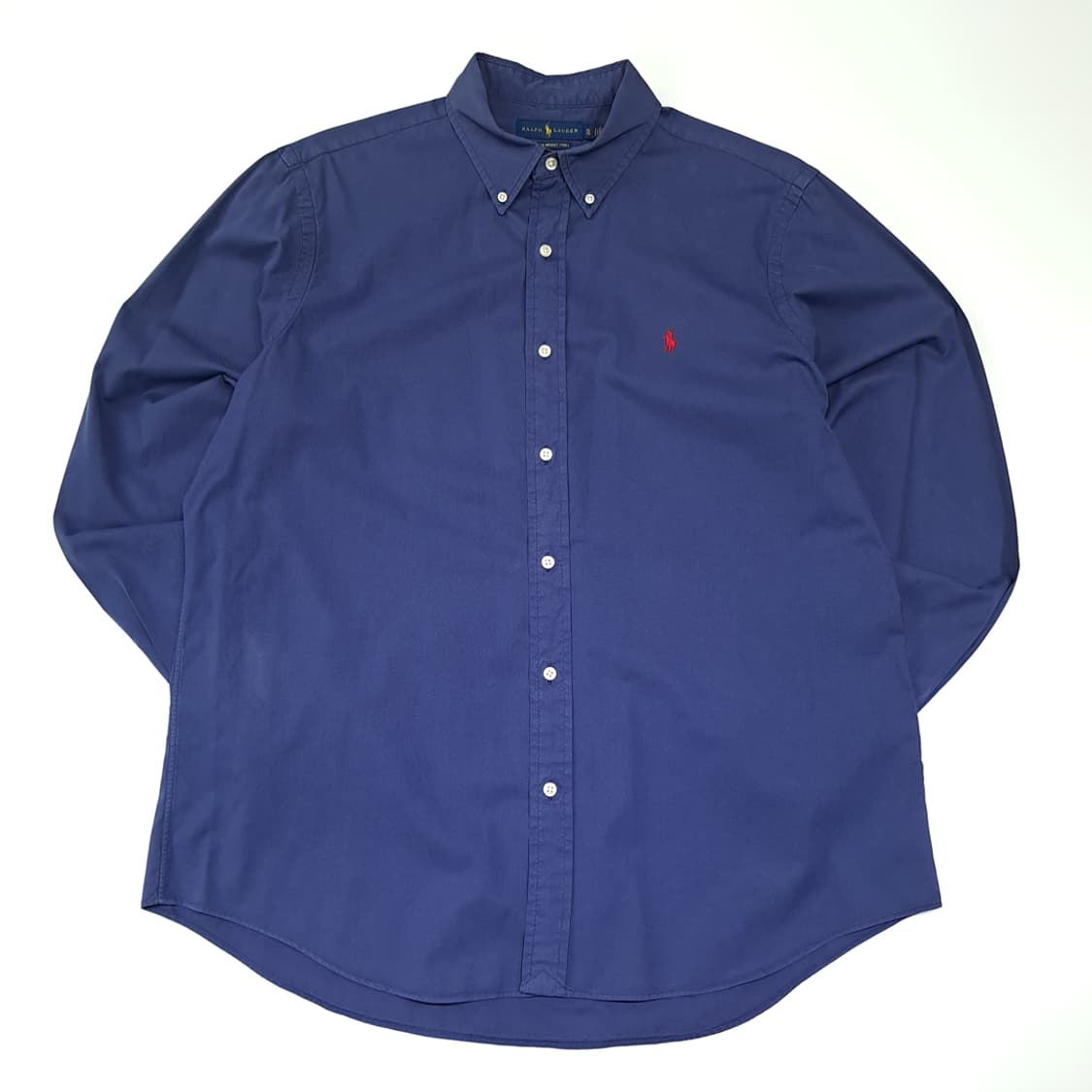 CL296 XL 폴로 코튼 버튼다운 네이비 셔츠 남방 상품이미지1