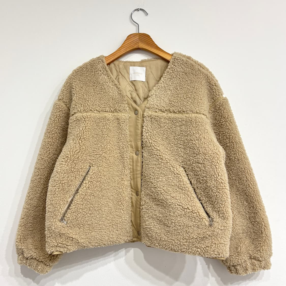 [새상품] 뽀글이 후리스 집업 상품이미지1