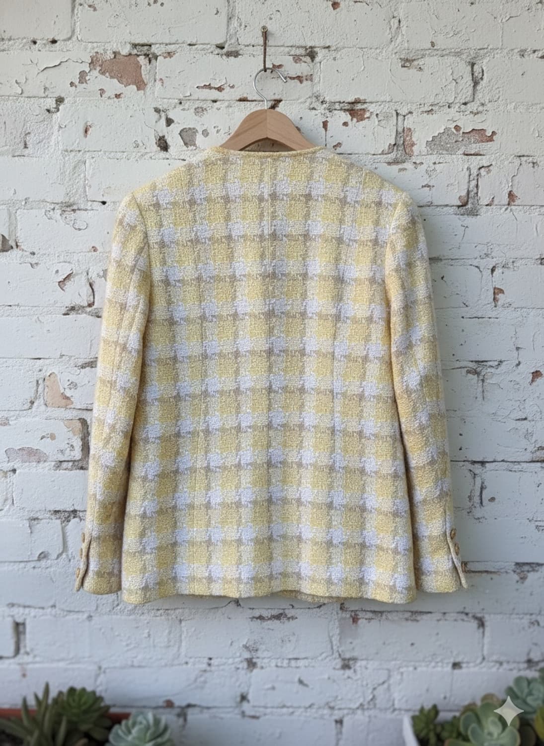 Made in France 레몬 버터 트위드 자켓 상품이미지2