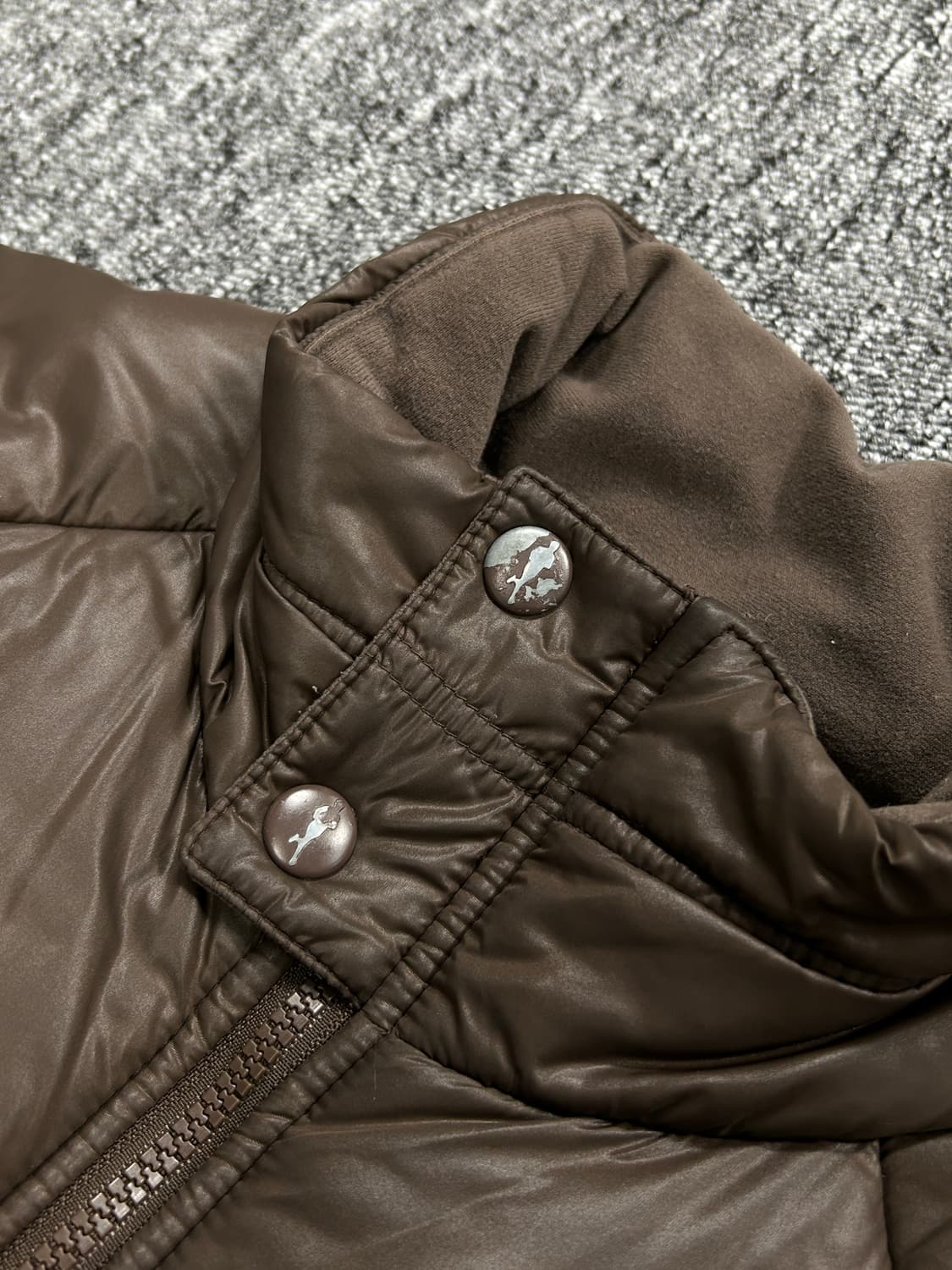 나이키 00‘s 브라운 배색 숏패딩 L  상품이미지4