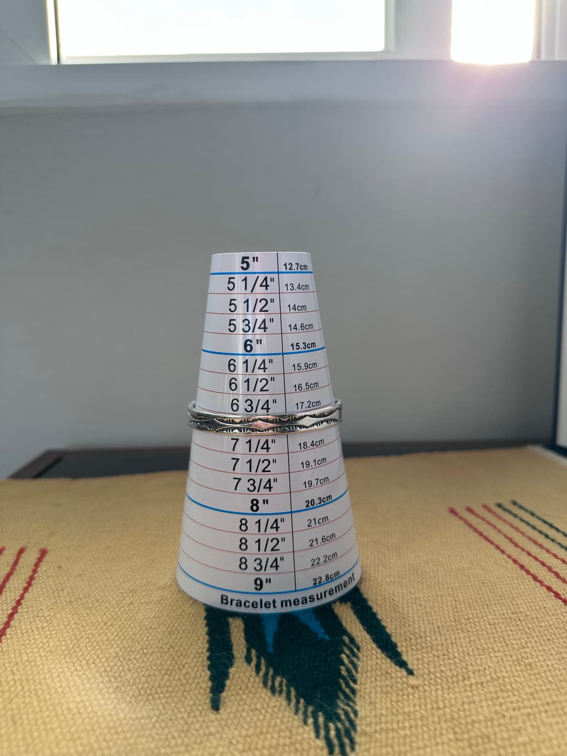 네이티브아메리칸 인디언주얼리 나바호 골드필드 커프 상품이미지6