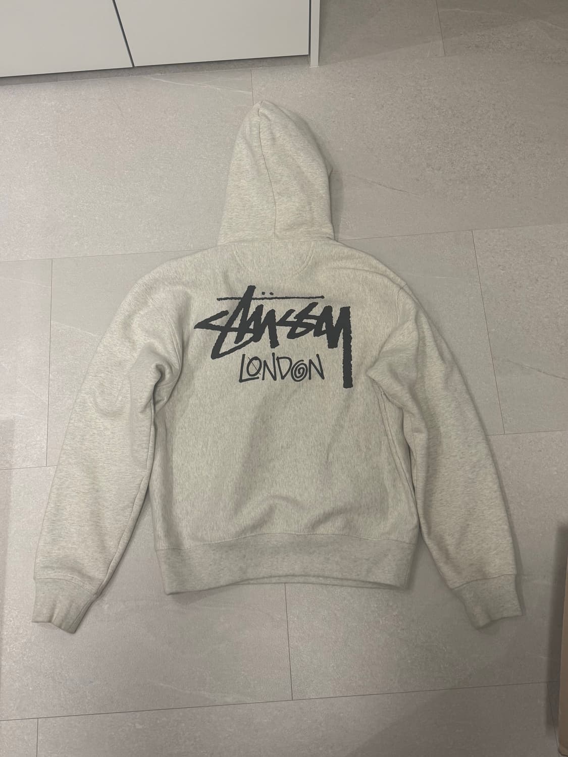 스투시 런던 후드 애쉬 헤더 L 상품이미지3