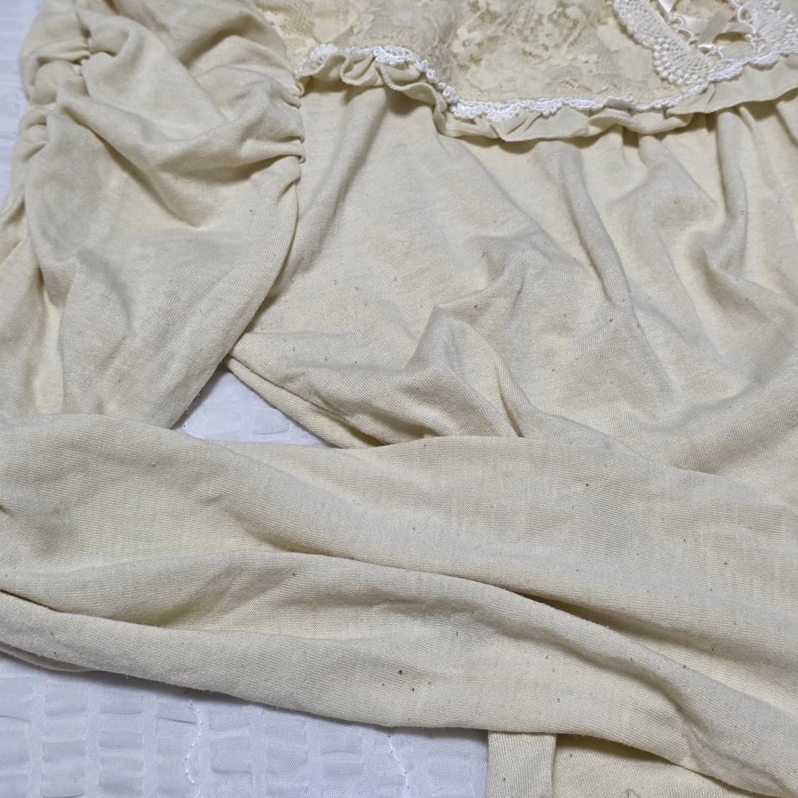 로리타st 라떼갸루 프릴 레이스 블라우스 상품이미지6